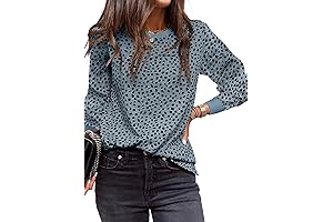 blencot Leopard Print Casual Tunic