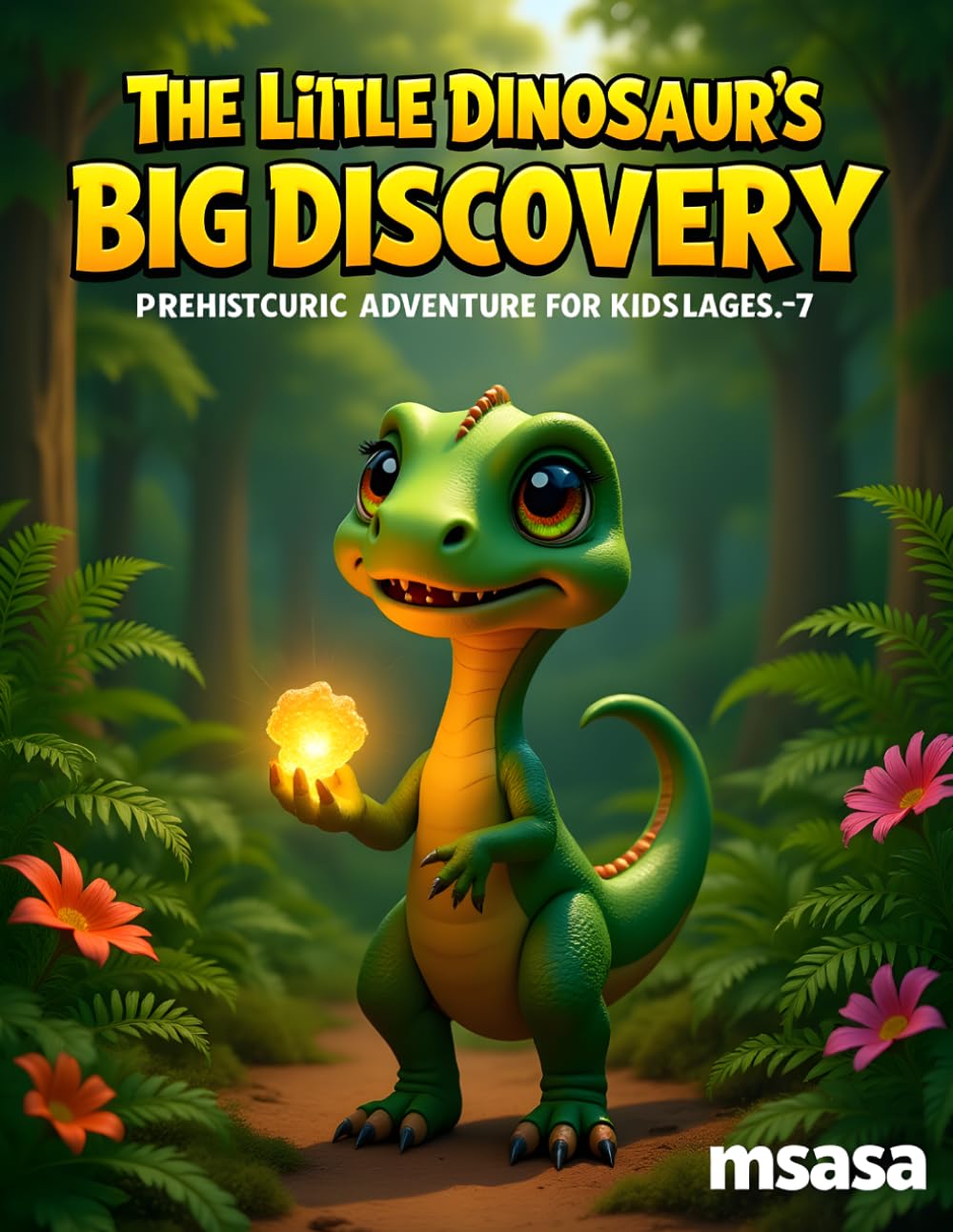 The Little Dinosaur’s Big Discovery: A Prehistoric Adventure for Kids Ages 5-7