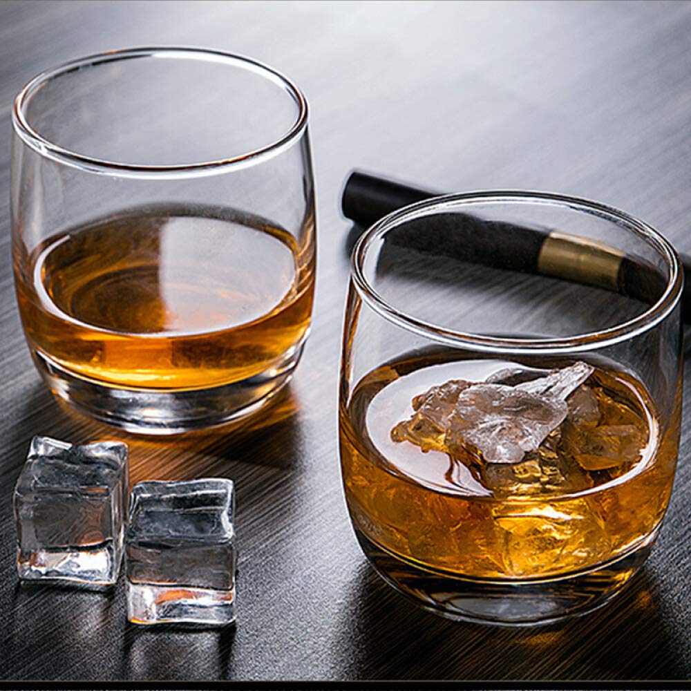 ROCKFORD Whiskey Glasses - Set of 6 Premium Italian Glassware -6