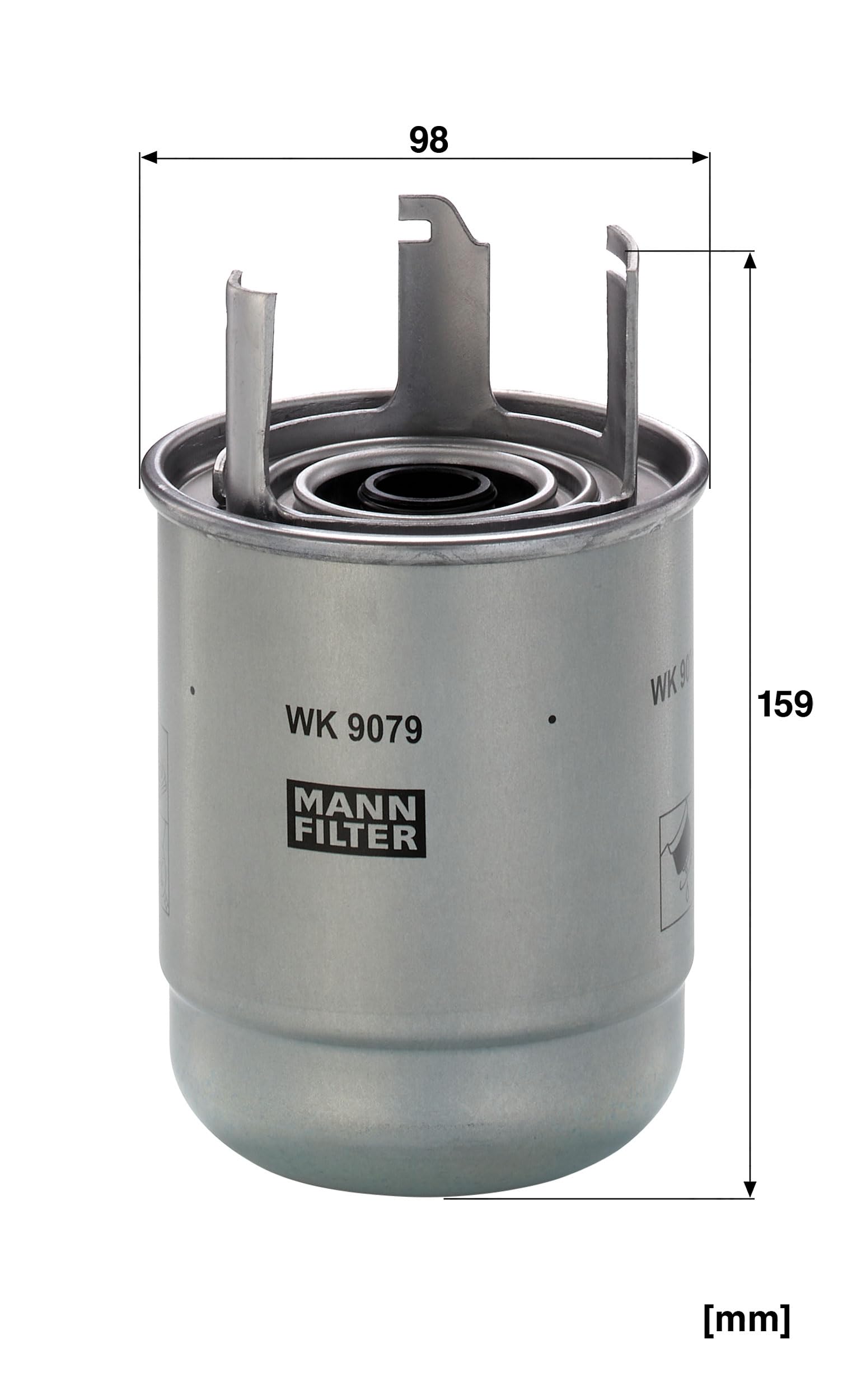 MANN-FILTER, WK 9079 z Filtro carburante | Per Autovetture, Protezione alimentazione, Protezione iniettori, Carburante pulito, Qualità originale OE