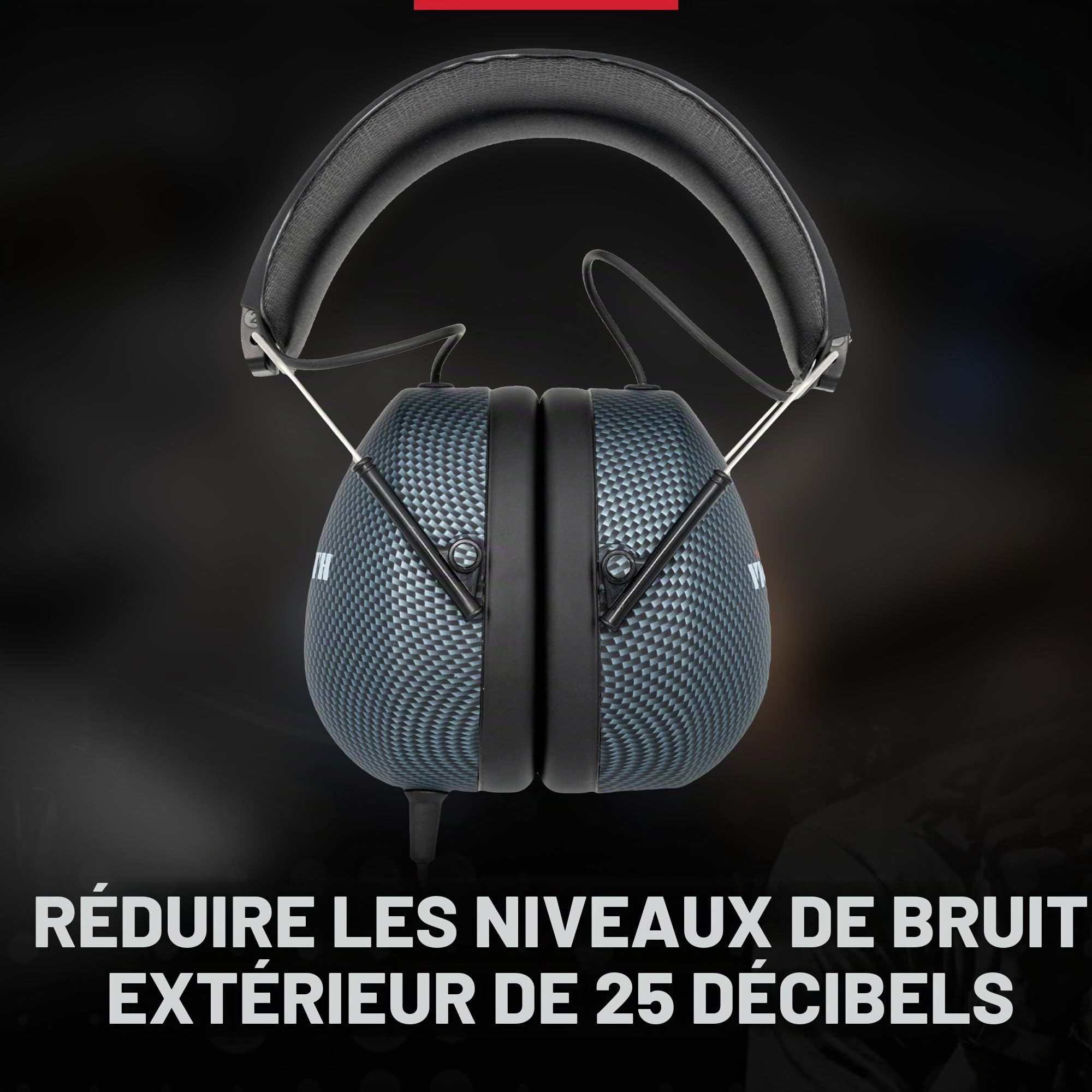 Vic Firth Casque d'isolation SIH3