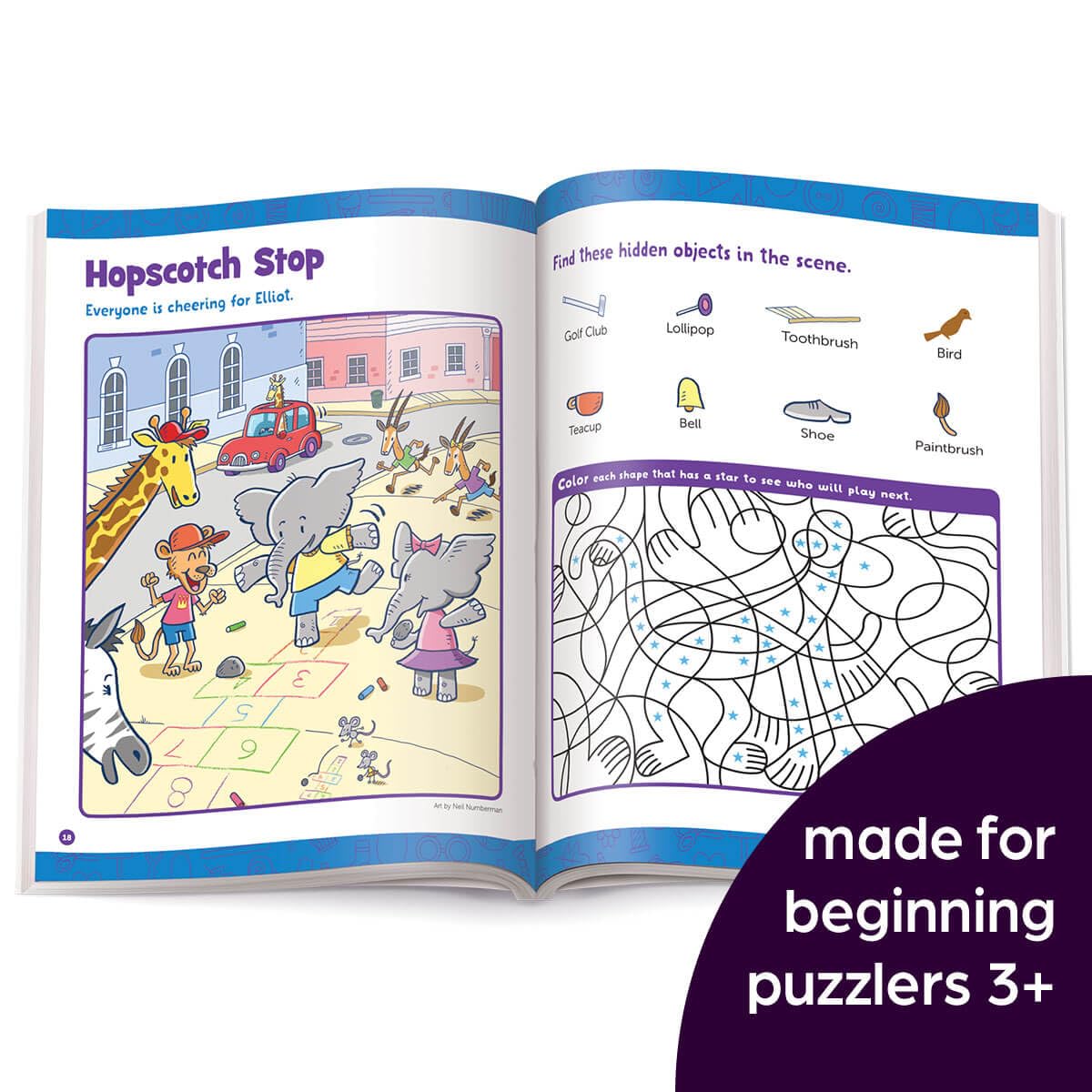 Jumbo Book of My First Hidden Pictures: 115+ Hidden Pictures Puzzles in Highlights Activity Book, Seek and Find Puzzles for Kids 3+ (Highlights Jumbo Books & Pads) - Image 4