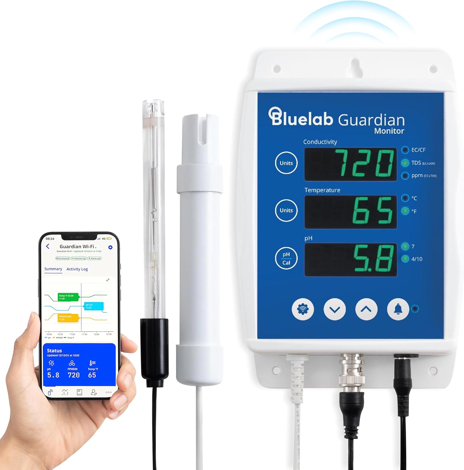 Bluelab Guardian Monitor WiFi for Realtime pH