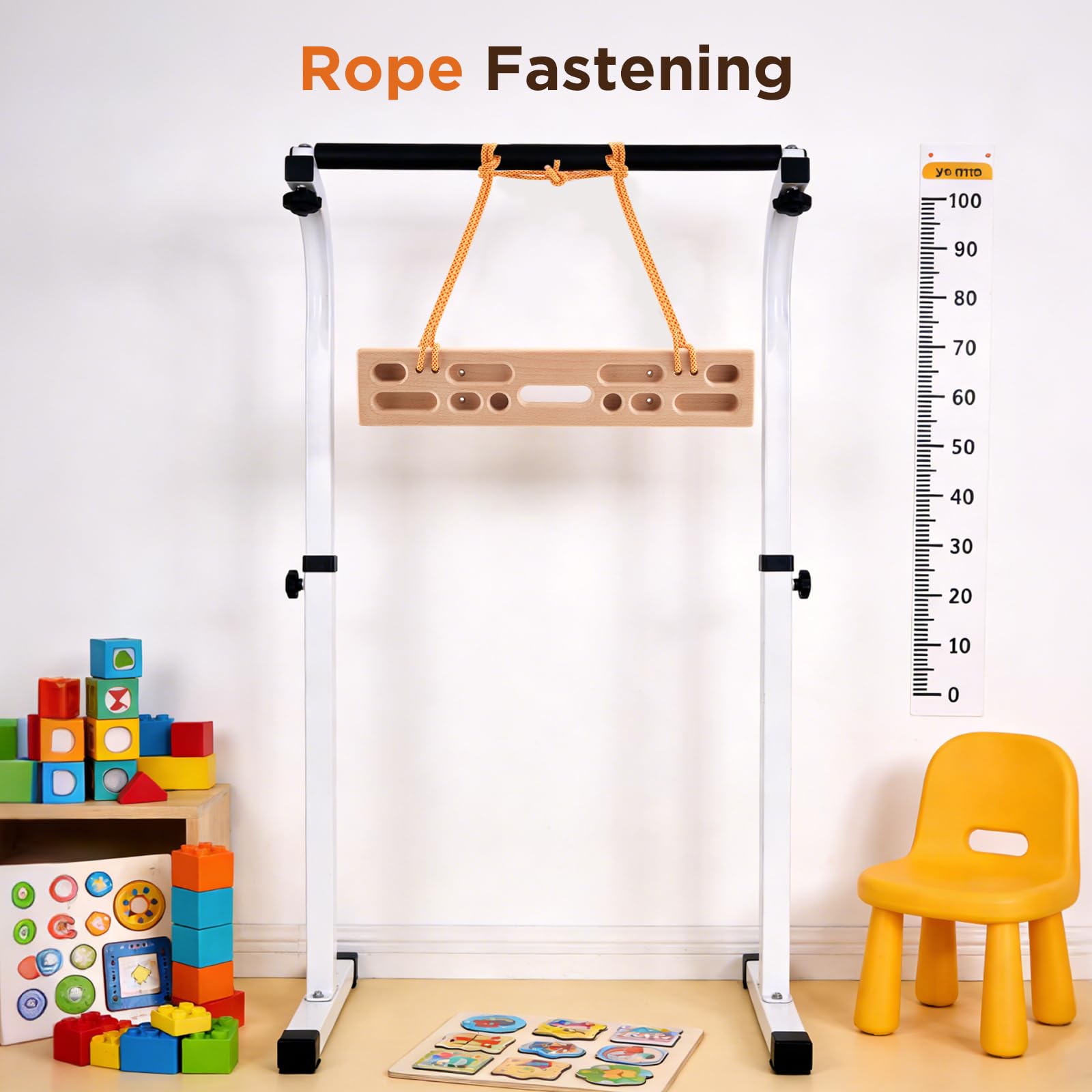 Hangboard für Kletterer,Tragbares Kletterhangboard, Fingerkraft Training, als Hangboard für Klettertraining Indoor und Outdoor für Einsteiger ins Klettertraining, Sportklettern & Bouldern
