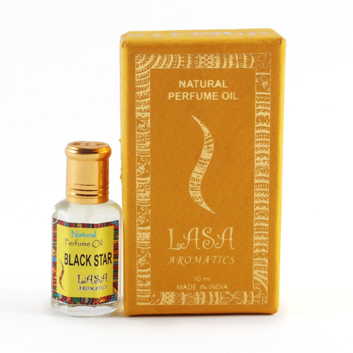 Lasa Black Star Fragrance Scented Perfume Oil - 10 ml