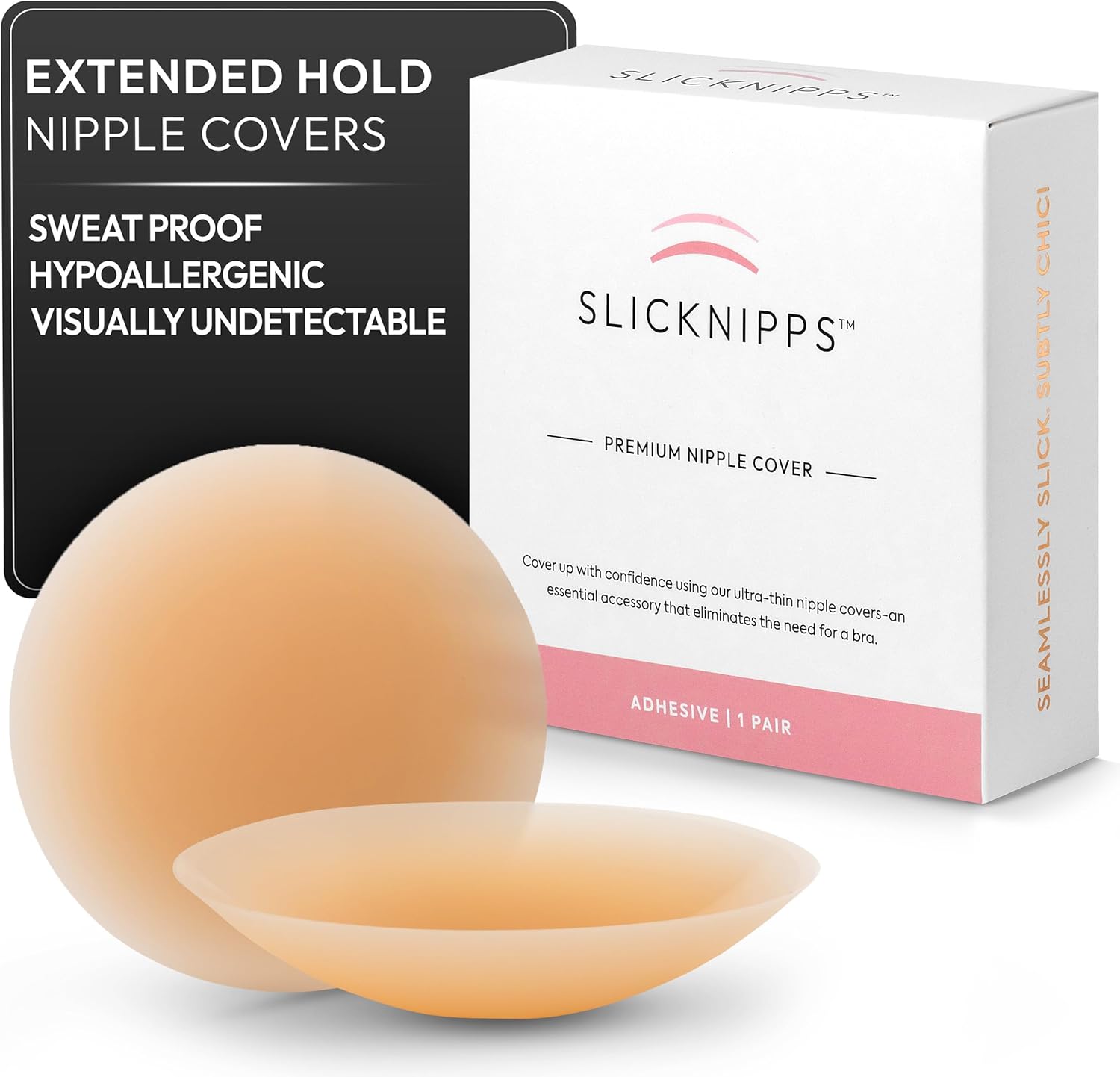 Sticky, Adhesive Silicone Nipple Pasties for Women Reusable, Sticky Breast Petals, Silicone Nipple Covers, Pasty Nipple Cover