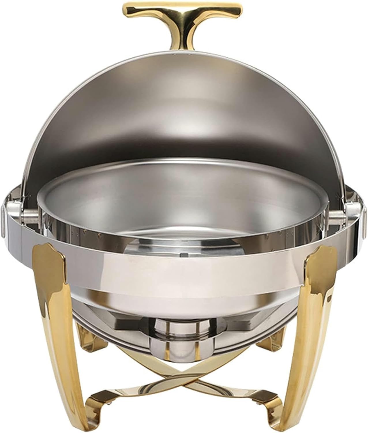 Buffet Server and Heater Buffet Plate with Lid, Hotpot