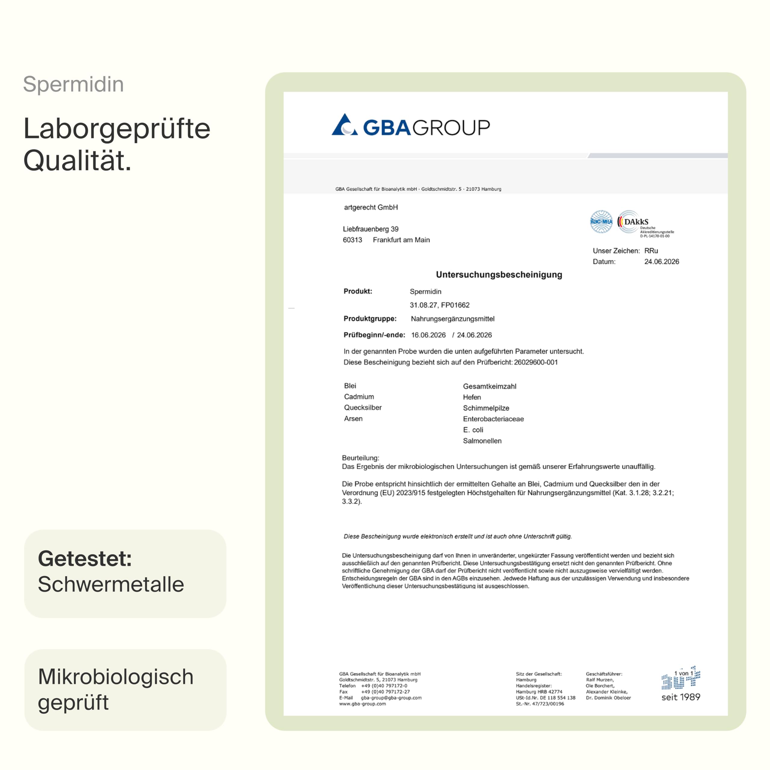 SPERMIDIN – 60 Kapseln mit 2 mg Spermidin pro Tag & CELVIO® Komplex aus Weizenkeimextrakt, Zink & Vitamin B1 | Unterstützt Zellschutz, Energie & geistige Leistung | Hochwertige Longevity-Formel, vegan