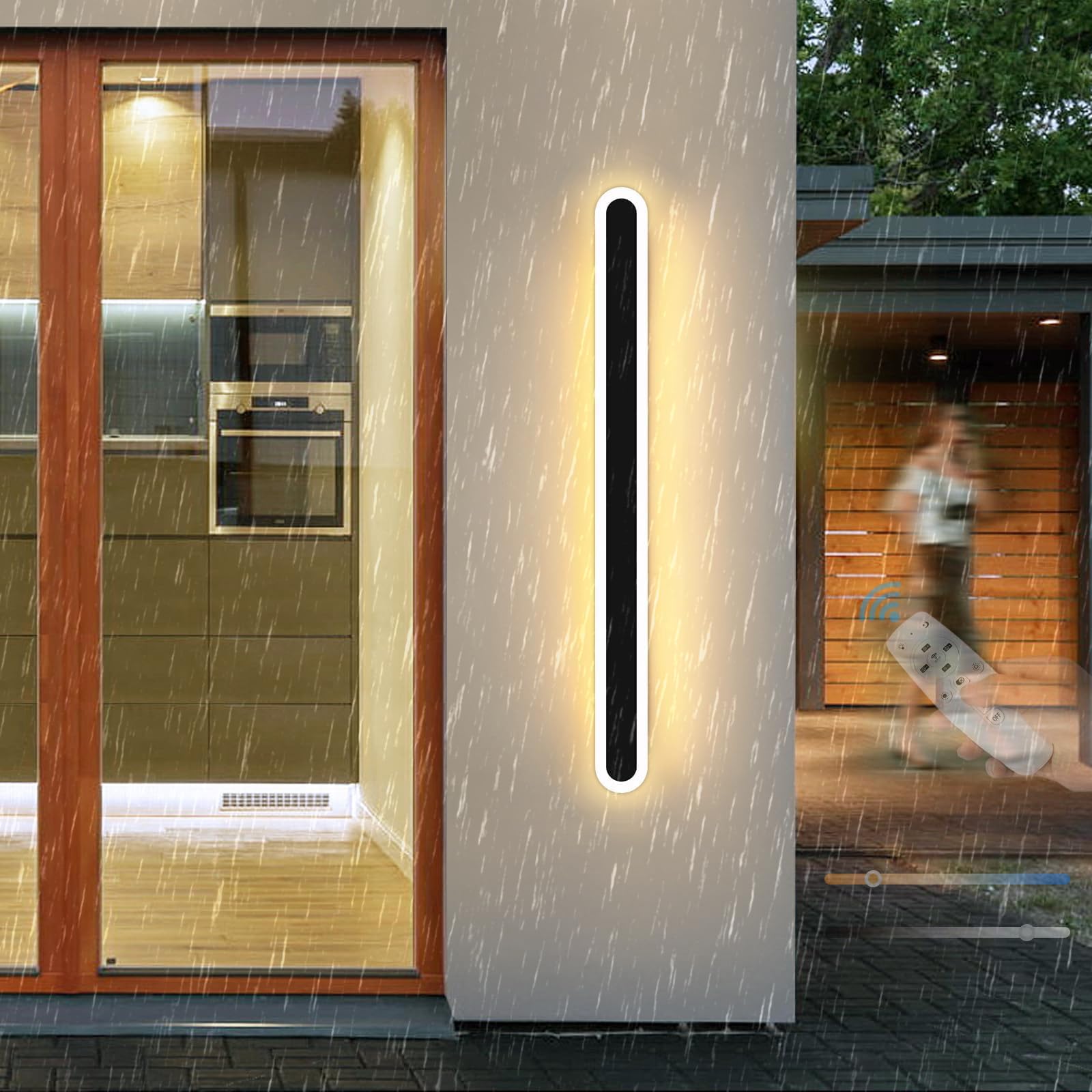 Applique murale LED extérieur étanche IP65 en aluminium pour éviter la rouille