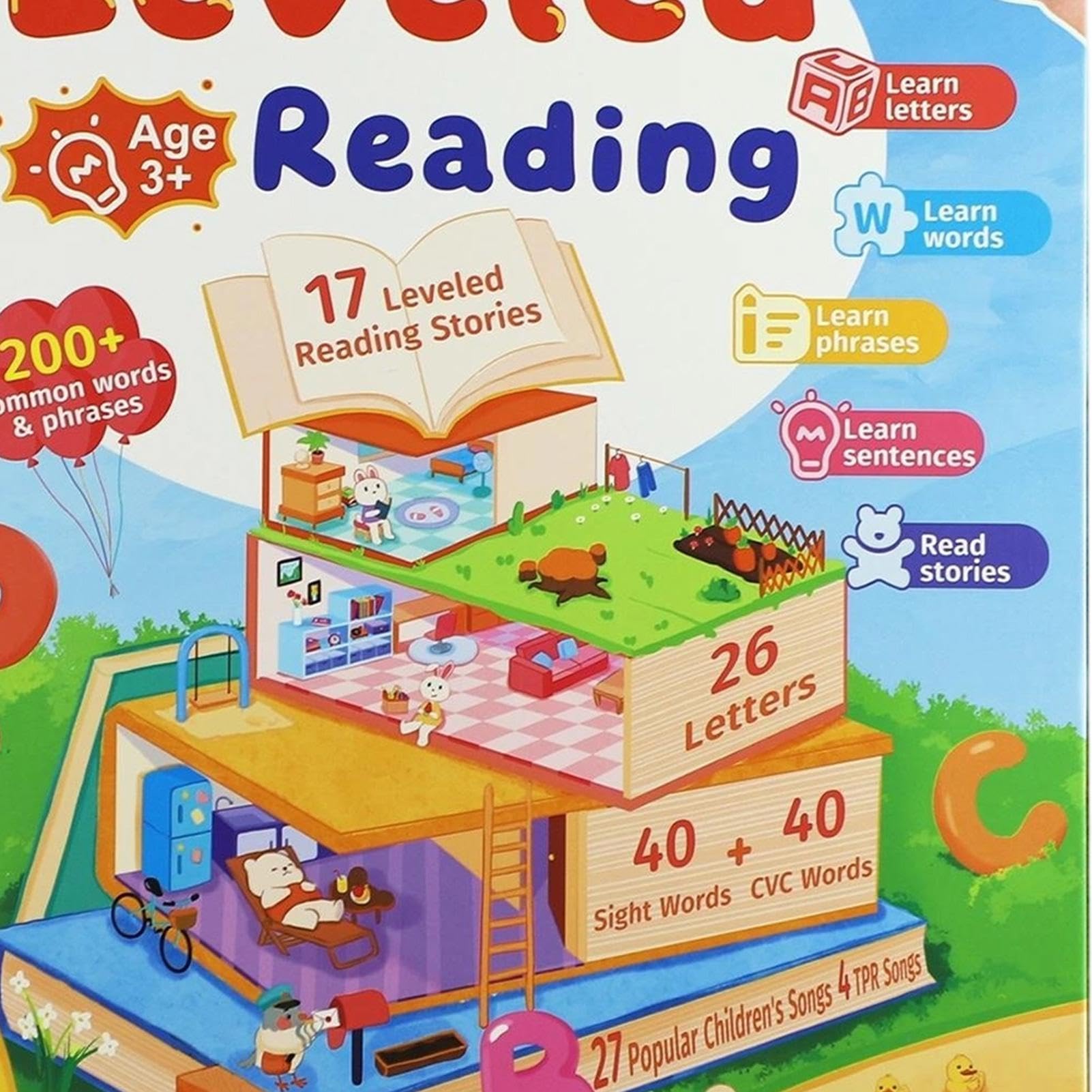Livres Parlants pour Livre Audio Interactif d'apprentissage du Vocabulaire | Livre D'Apprentissage Des Mots Pour Garçons Préscolaire Maternelle Crèche Trajets En Voiture Maison Temps De Annive