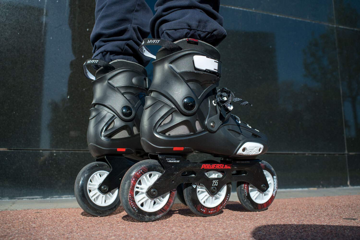 Powerslide Imperial 110 Inline Skate 2019 Black Crimson