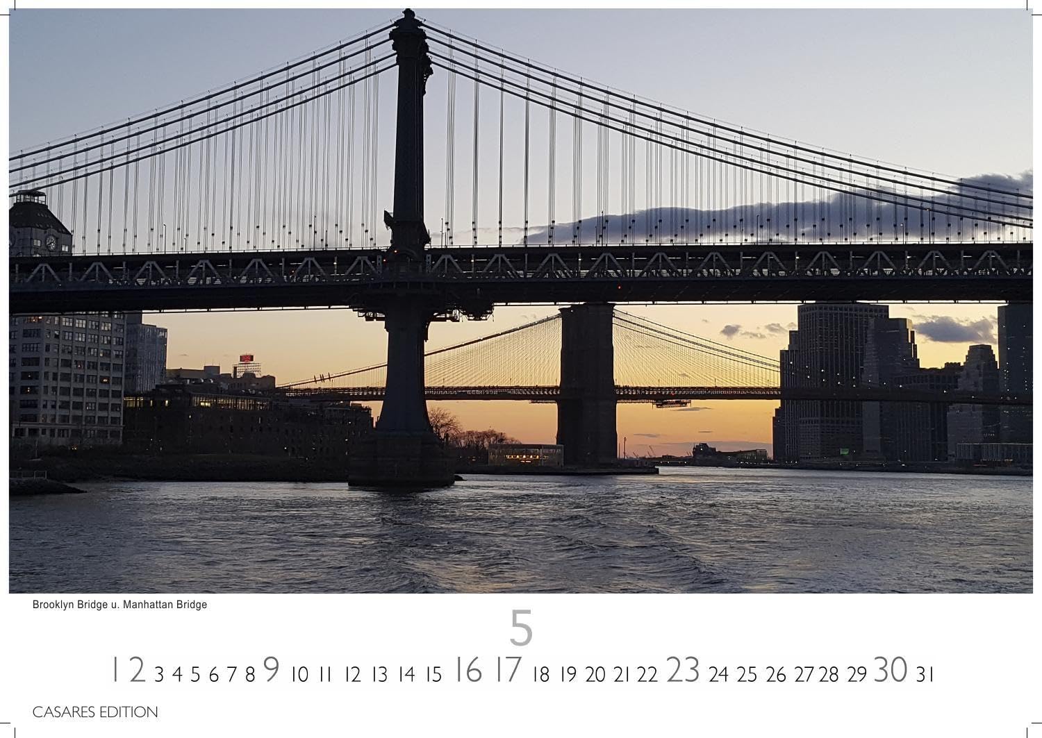 New York Kalender 2027 - Wandkalender | Fotokalender Nordamerika 24x35cm - Faszinierende Ansichten der Stadt, die niemals schläft, als Geschenk oder Blickfang