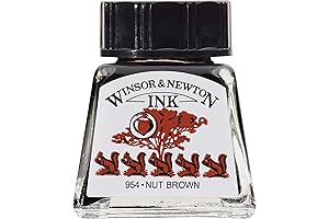 Winsor & Newton Walnut Ink: A Nutty Shade of Brown