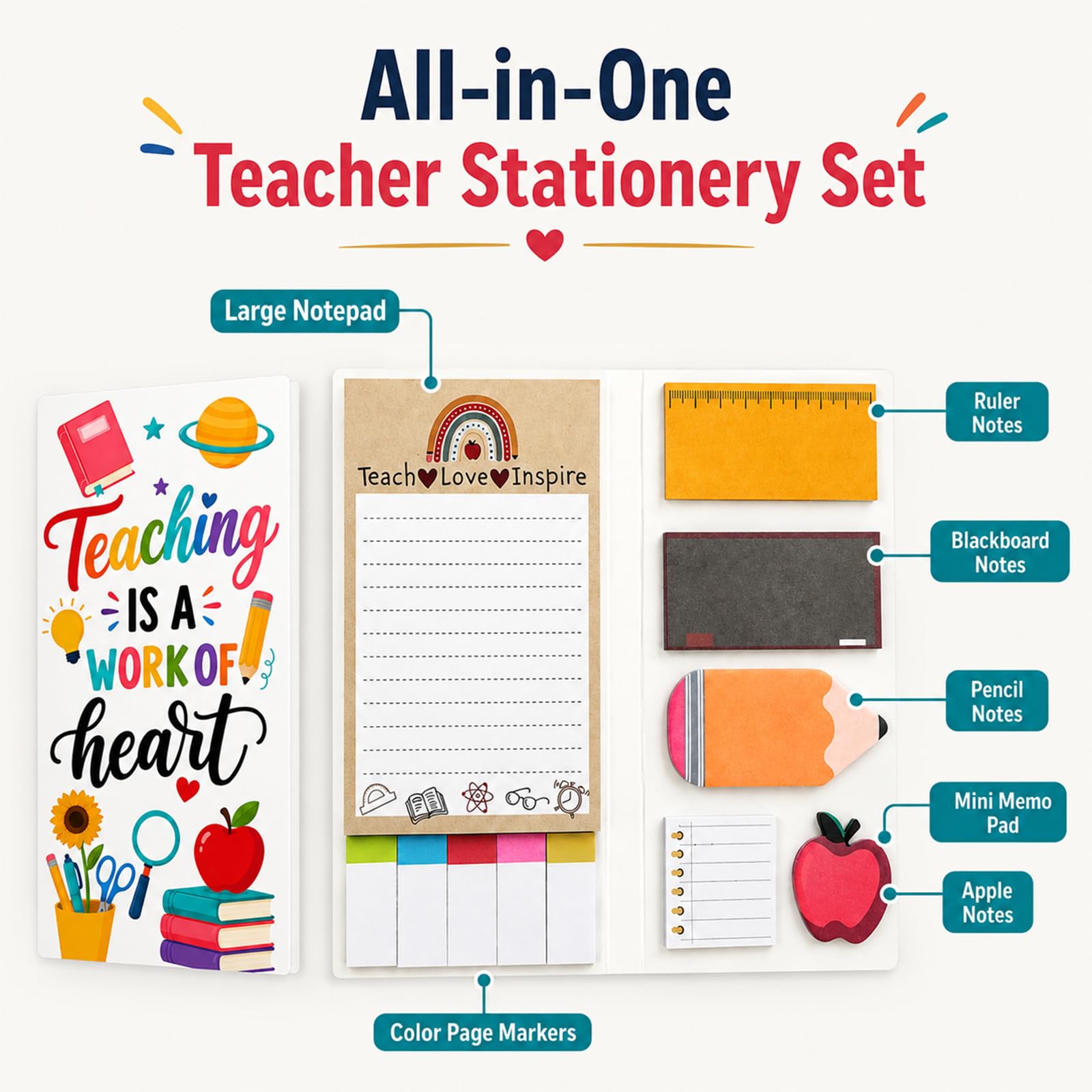 Haftnotizen für Lehrer, Lehrer-Must Haves Back to School Supplies