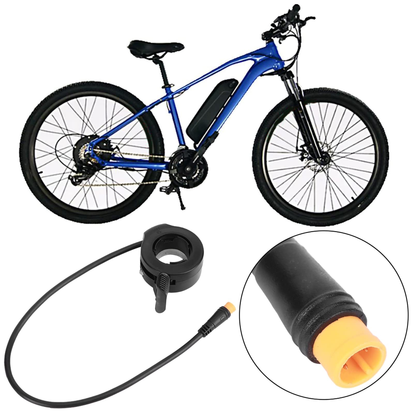 Scooter Elettrico Accessori per Freni per Bici Elettriche Accessori 130X, Acceleratore a Pollice Acceleratore per Bici Elettrica Accessori per il Controllo Dell'acceleratore a Pollice Destro/sinistro