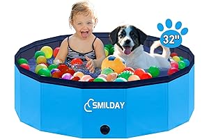SmilDay Foldable Plastic Toddler Pool