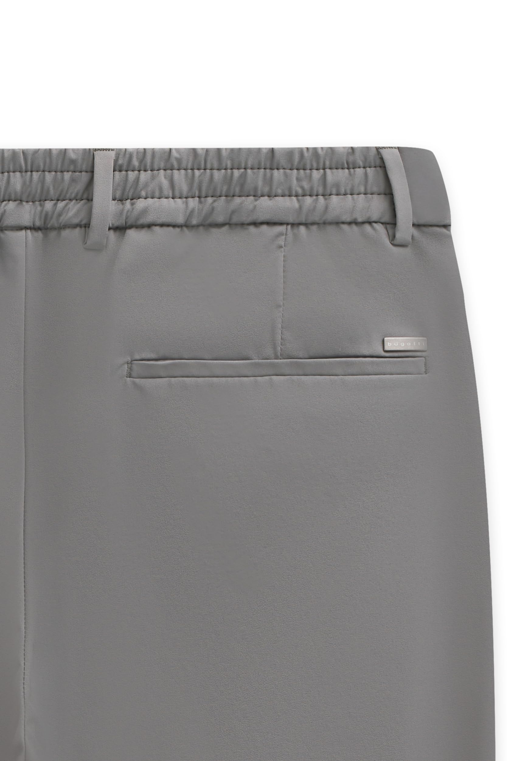 bugatti Herren Bundfaltenhose 1196-86842D | Tapered Fit Flexcity Performance Stretch Taschen bequem