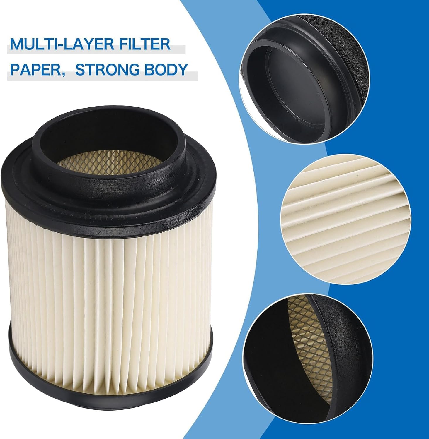 Hawkeye 300 Air Filter for Polaris Hawkeye 300 2x4 4x4 Sportsman 300 2006 2007 2008 2009 2010 2011 With Oil Filter KN303 2520799 3084963 Fuel Filter 2530009 3 packs