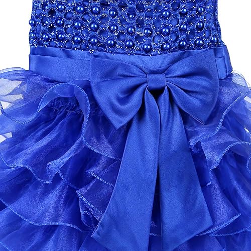 Miniatura 3 de Jup'Elle Baby Girl Dresses Ruffle Lace Pageant Party Wedding Flower Girl Dress