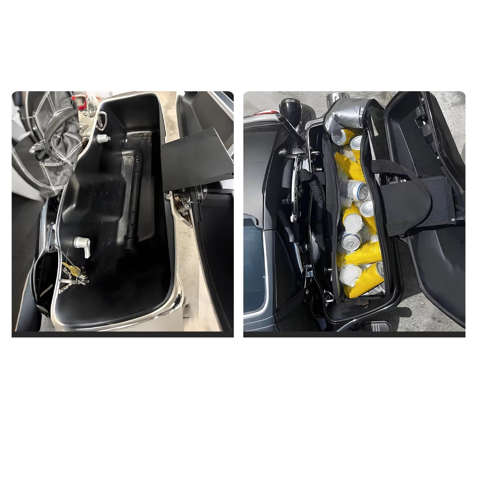 Compatibile Con Yamaha 2 Pezzi Borsa Termica Borse Laterali Per Moto Per Bagagli Sostituzione Accessori Parti Strumenti Archiviazione Interna Sacche Moto