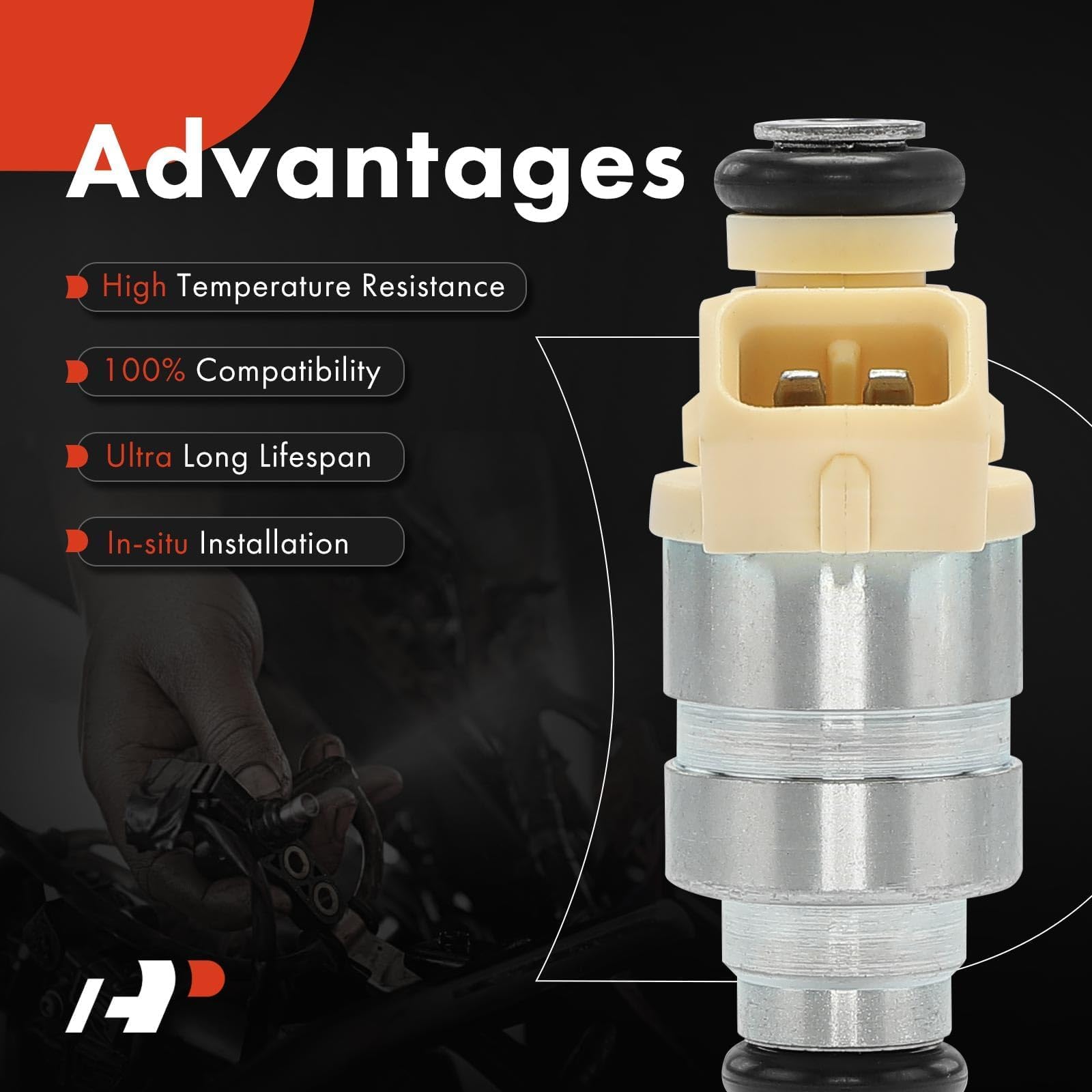 Frankberg Lot De 4 Soupapes D'Injecteur Essence 0280155769 - Compatible Alfa Romeo 145 146 147 156 166 GT