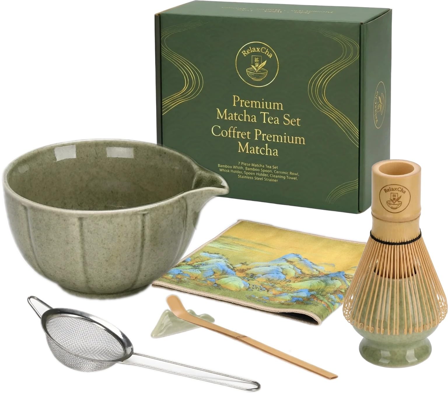 Kit Matcha contre les grumeaux : préparez un thé onctueux avec le set RelaxCha