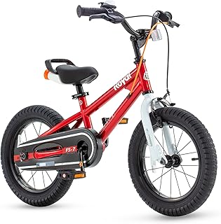 RoyalBaby Kids Bike EZ Balance to Pedal Dual Handbrake Toddlers Boys Girls Bicycle 12-20 Inch for Age 3-10 Years