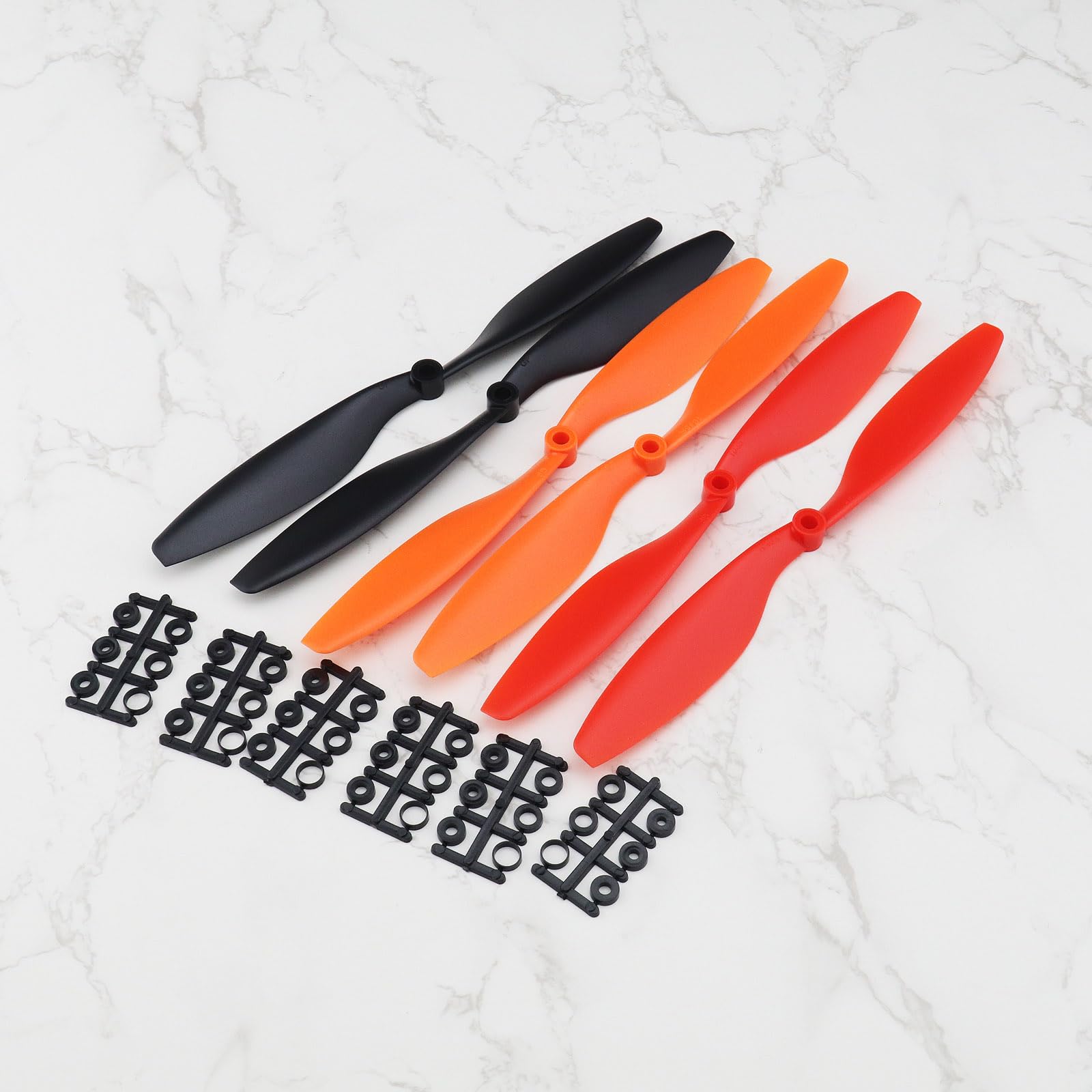 OTOTEC 6 Paar 1045 Propeller RC Propeller Ersatz Kompatibel mit DJI FPV F550 F450 S500 S550 Quadcopter Multirotor CW CCW