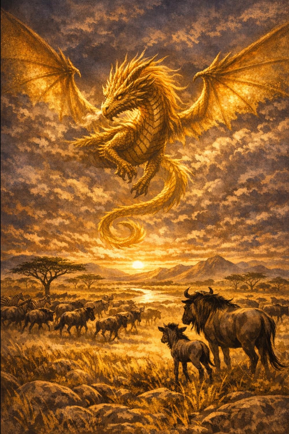 The Dragon of Maasai Mara: A Tale of Eternal Migration (The Dragon Path)