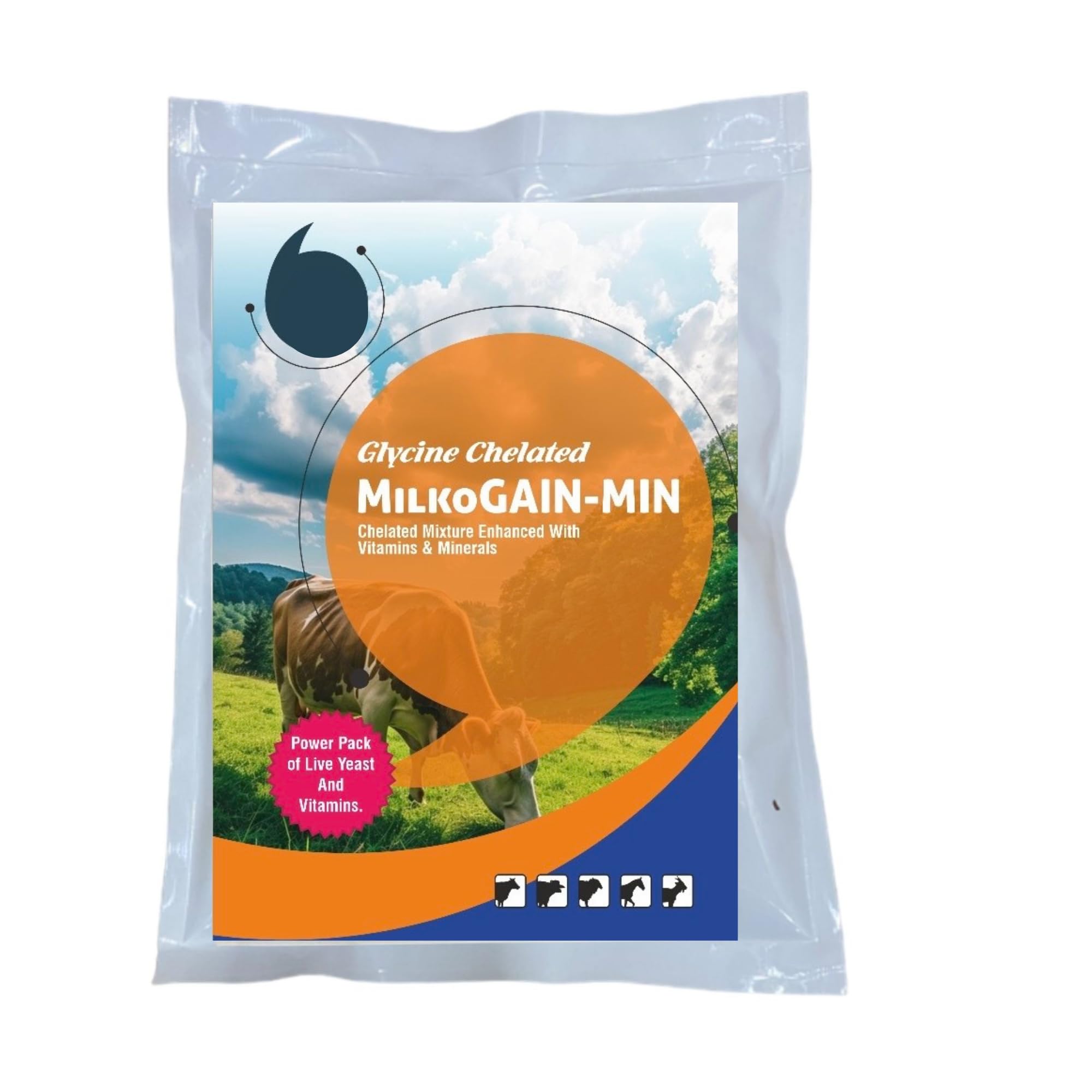 RV-MIN || MILKOGAIN-MIN || Mineral Mixture Pouch for Cow Milk Booster || Dairy Product 20 KG
