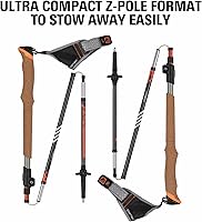 Vista 6 de Terrain Alpha Vertex Carbon - Bastones de trekking, bastones para caminar y senderismo, Canyon Sunset