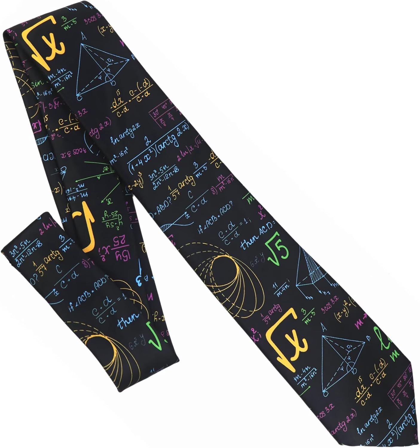 Secdtie Men's Printed Ties Designer Tie for Men Fashion Funny Neckties for Holiday Party