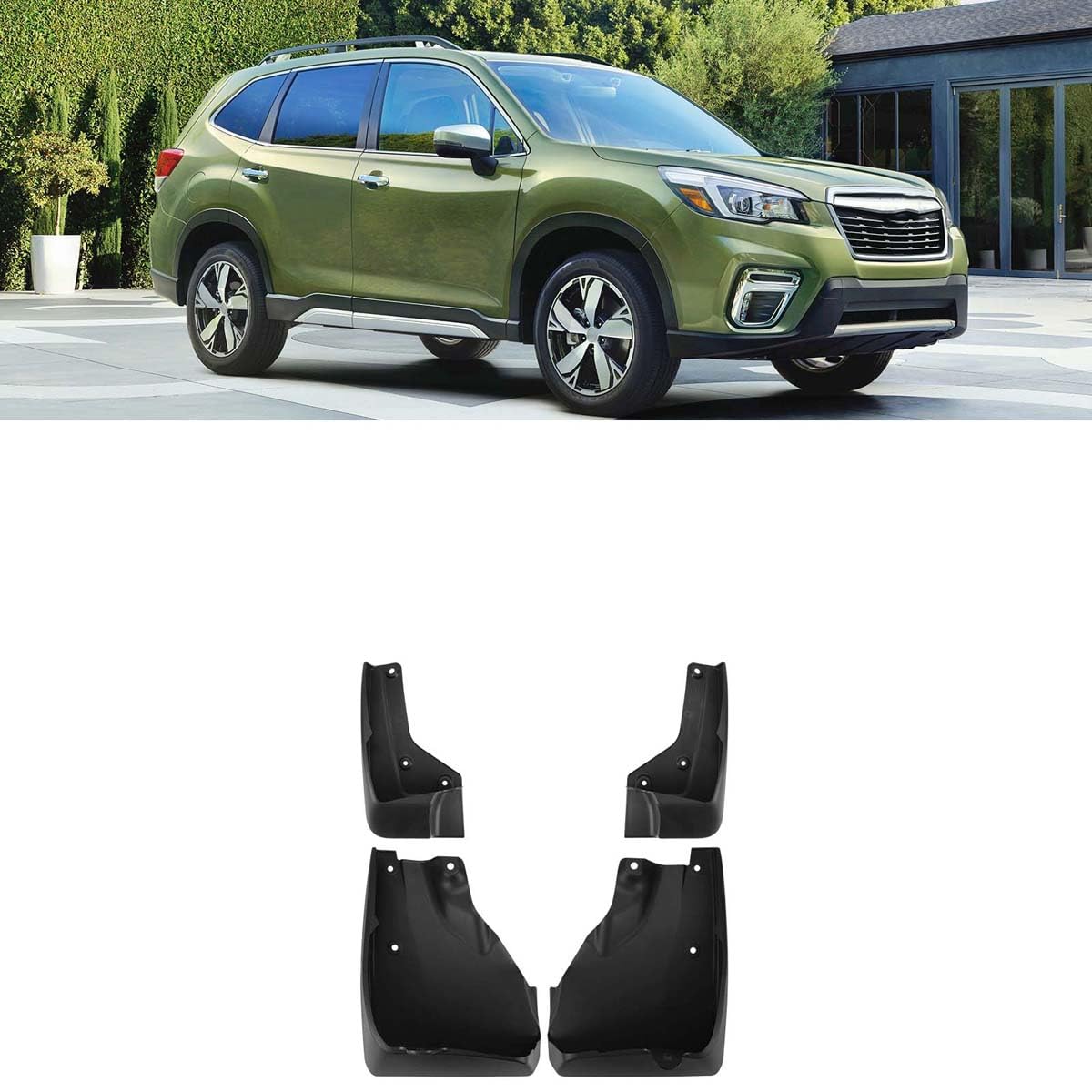 Garde-Boue Subaru Forester 2019-2024 contre la Corrosion et Éclats de Peinture