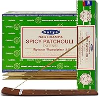 Vista 21 de Aruda - Varillas de incienso y soporte para varillas de incienso, paquete Insence Insense Satya Incense