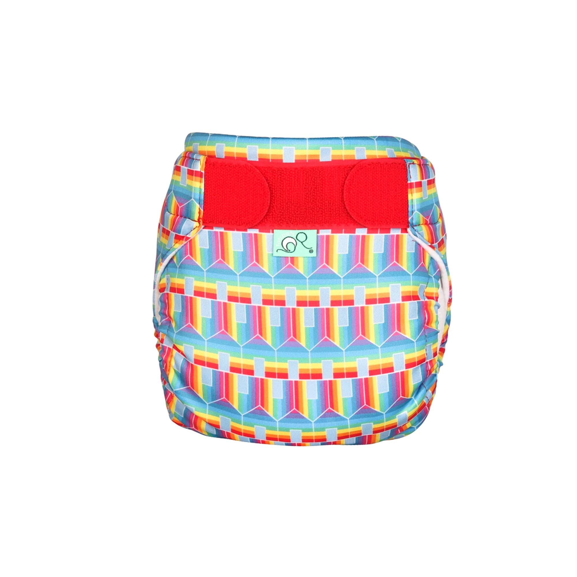 TotsBots Wiederverwendbare Baby-Schwimmwindel, schöne Schwimmwindeln, Größen für Neugeborene bis Kleinkinder, schwimmbadsicher (Hit The Hut, Größe 1, 4,5–9 kg)