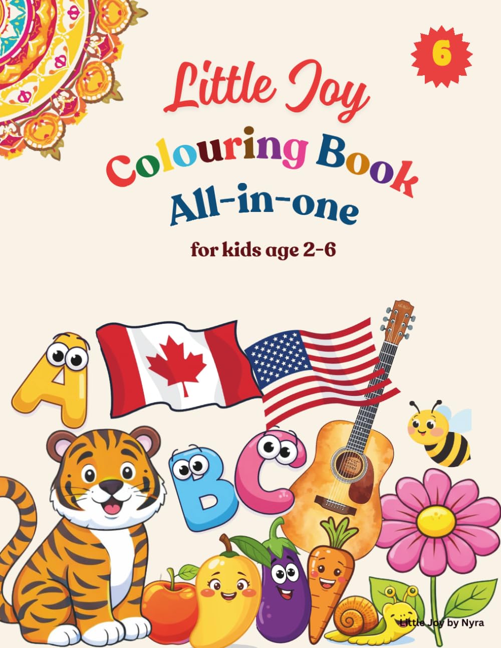 Little Joy colouring Book: All-in-One: for kids age 2-6