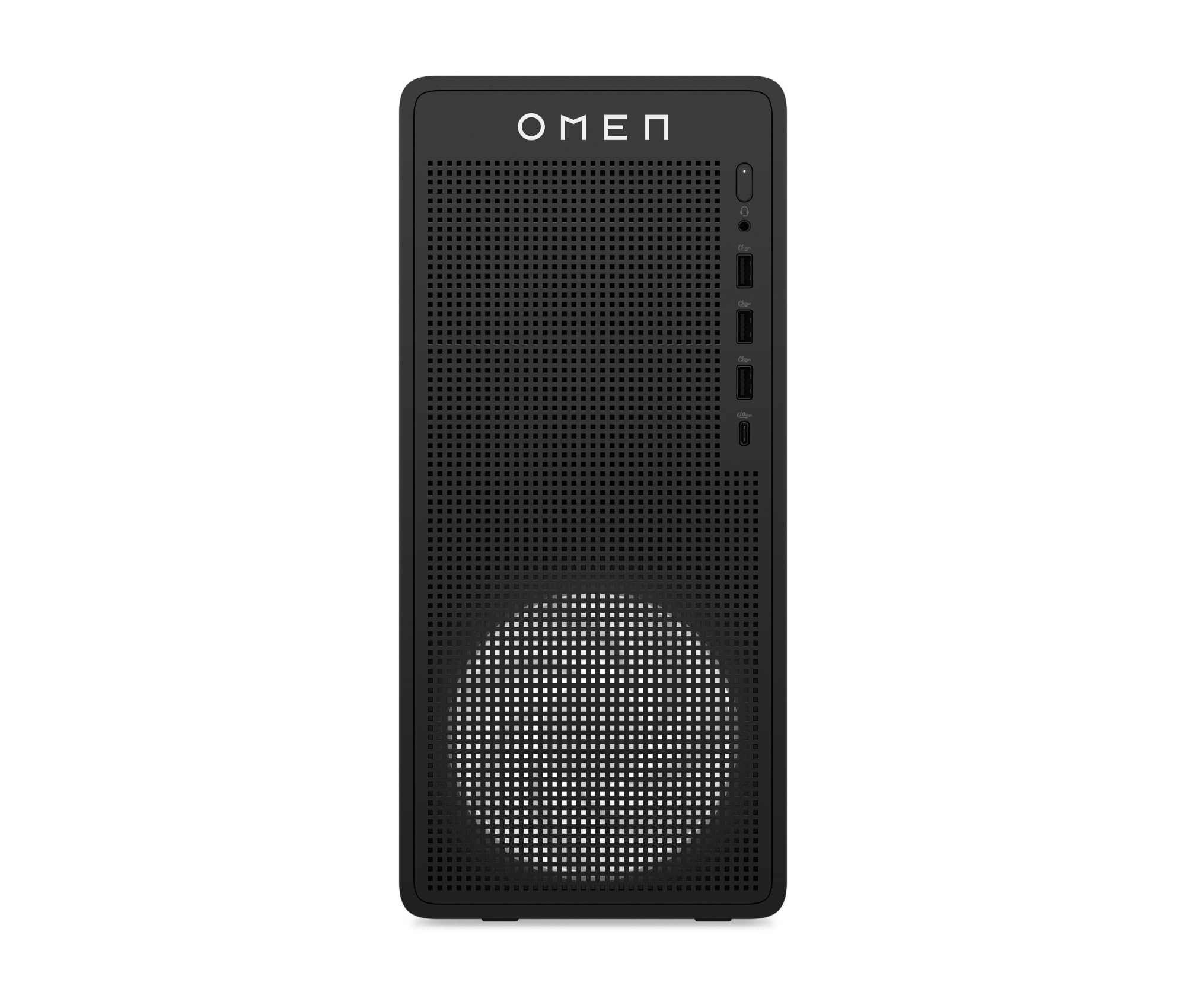 HP OMEN 16L TG03-0006sl, Desktop Gaming, Intel i7 14700F, Intel Evo, 32GB RAM, 1TB SSD, NVIDIA RTX 5060 8GB, Alluminio, 3 Mesi di PC Game Pass Inclusi, Windows 11, Nero