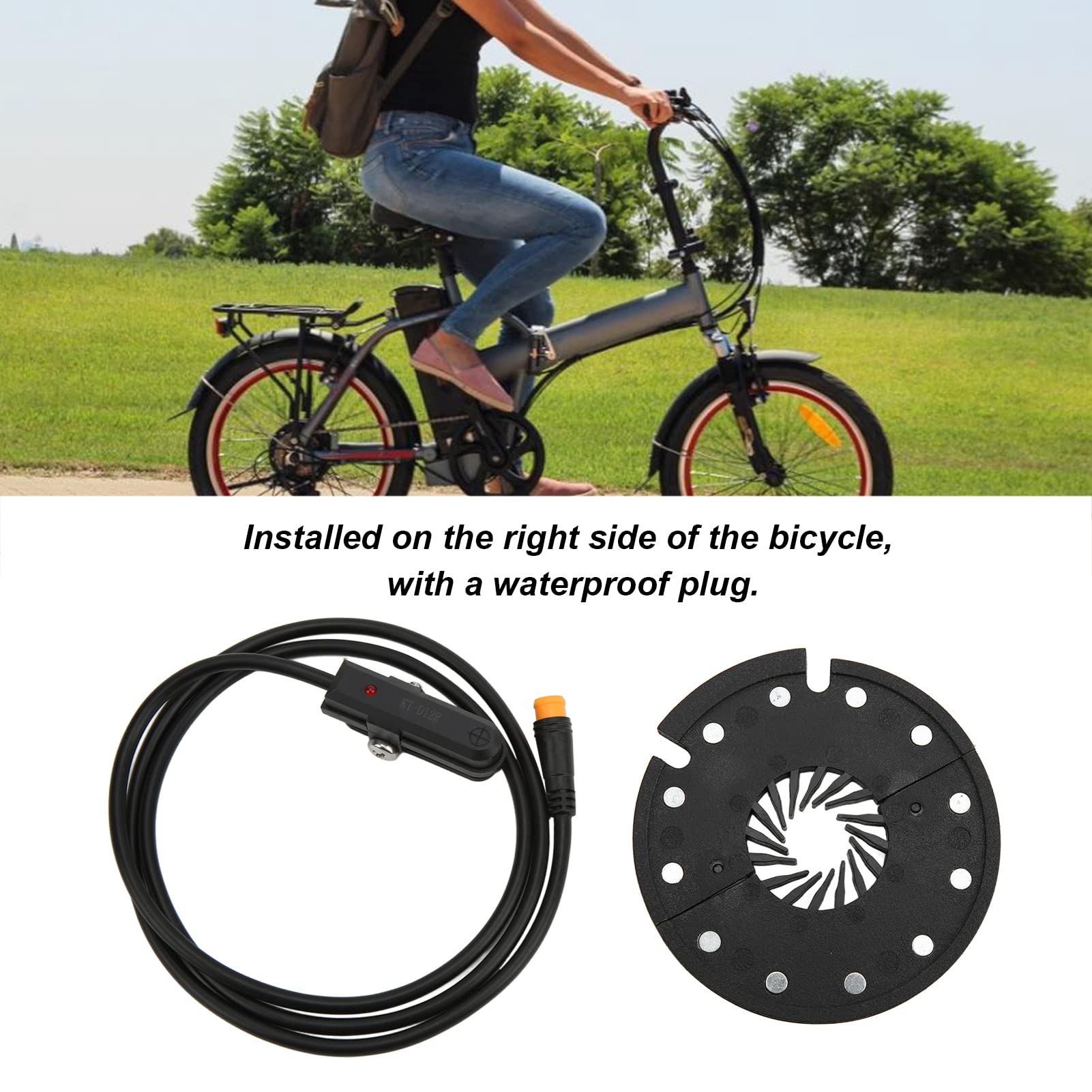 Bici Elettrica 12 Magneti Sensore Pedalata Assistita Per Bici