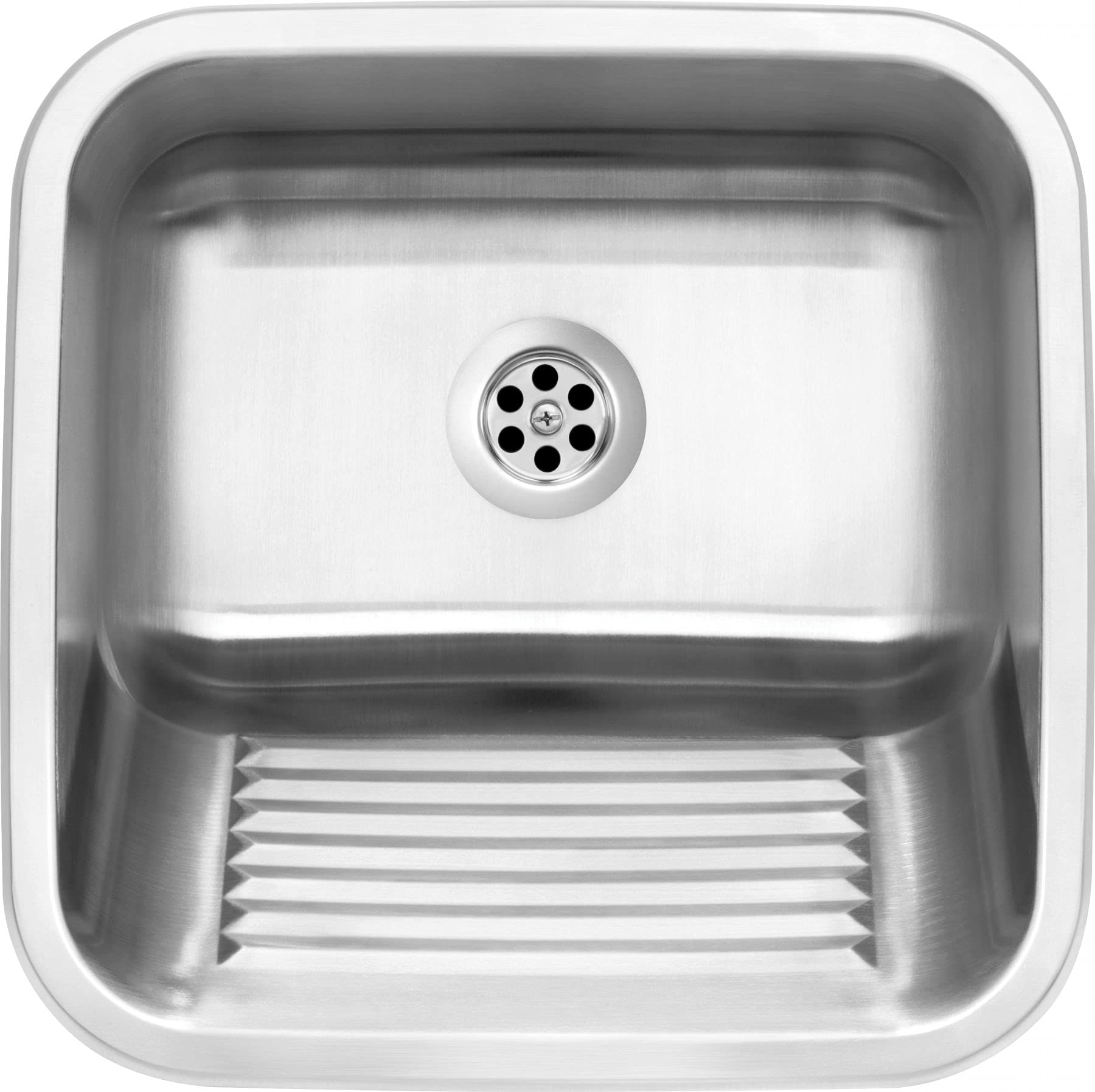Fregadero de Acero Inoxidable con Desagüe