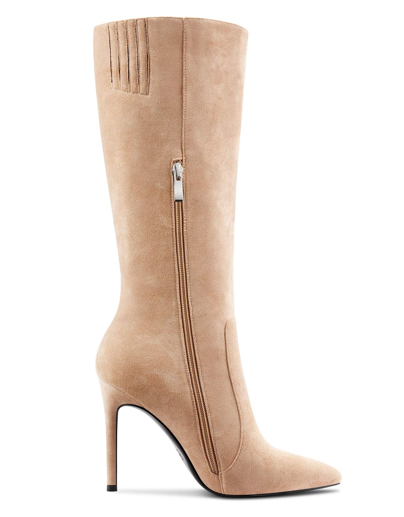 Castamere Mujer Elegante Tacón de Aguja Botas Largas hasta la Rodilla 10CM Tacón Alto Boots