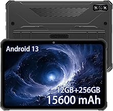 Sponsored You’re seeing this ad based on the product’s relevance to your search query.Learn more about this advertisement HOTWAV R7 Outdoor Tablet 10.1 Inch, 15600mAh 12GB+256GB (TF 2TB) Android 13 Rugged Tablet, Octa-Core PC 800x1280 16MP Camera IP68/IP69K/MIL-STD-810G Waterproof Tablets Dual SIM 4G LTE/5G WiFi/GPS/OTG
