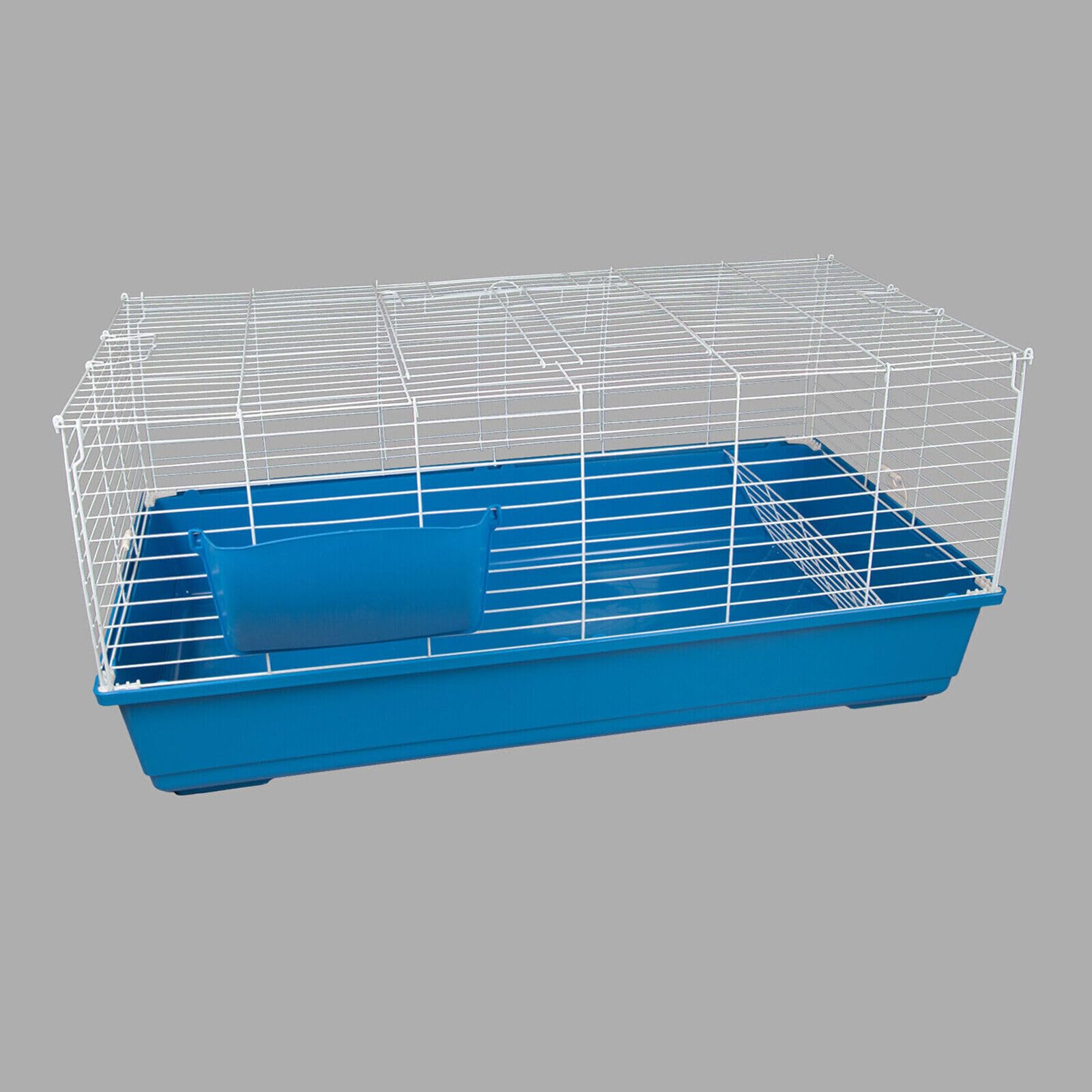 marko Pet Accessories Rabbit Guinea Pig Pet Cage Hutch Indoor Cages Water Bottle House Accessories (100cm Pet Cage)