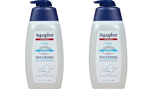 Aquaphor HqqQHj - Jabón y champú para bebés, 16.9 onzas líquidas (paquete de 2)