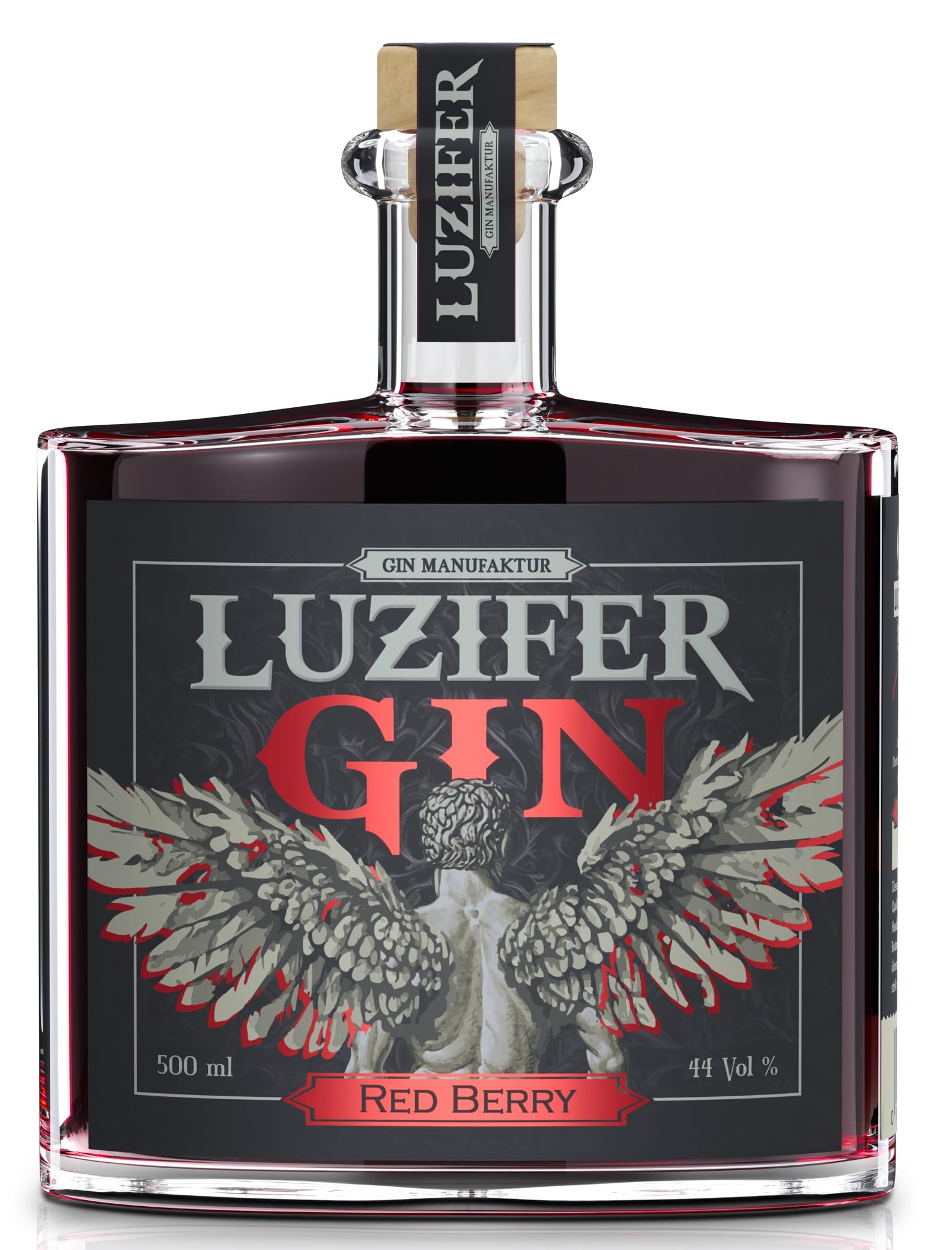 Luzifer Gin Manufaktur Red Berry Gin 44% Vol. 0,5 Liter
