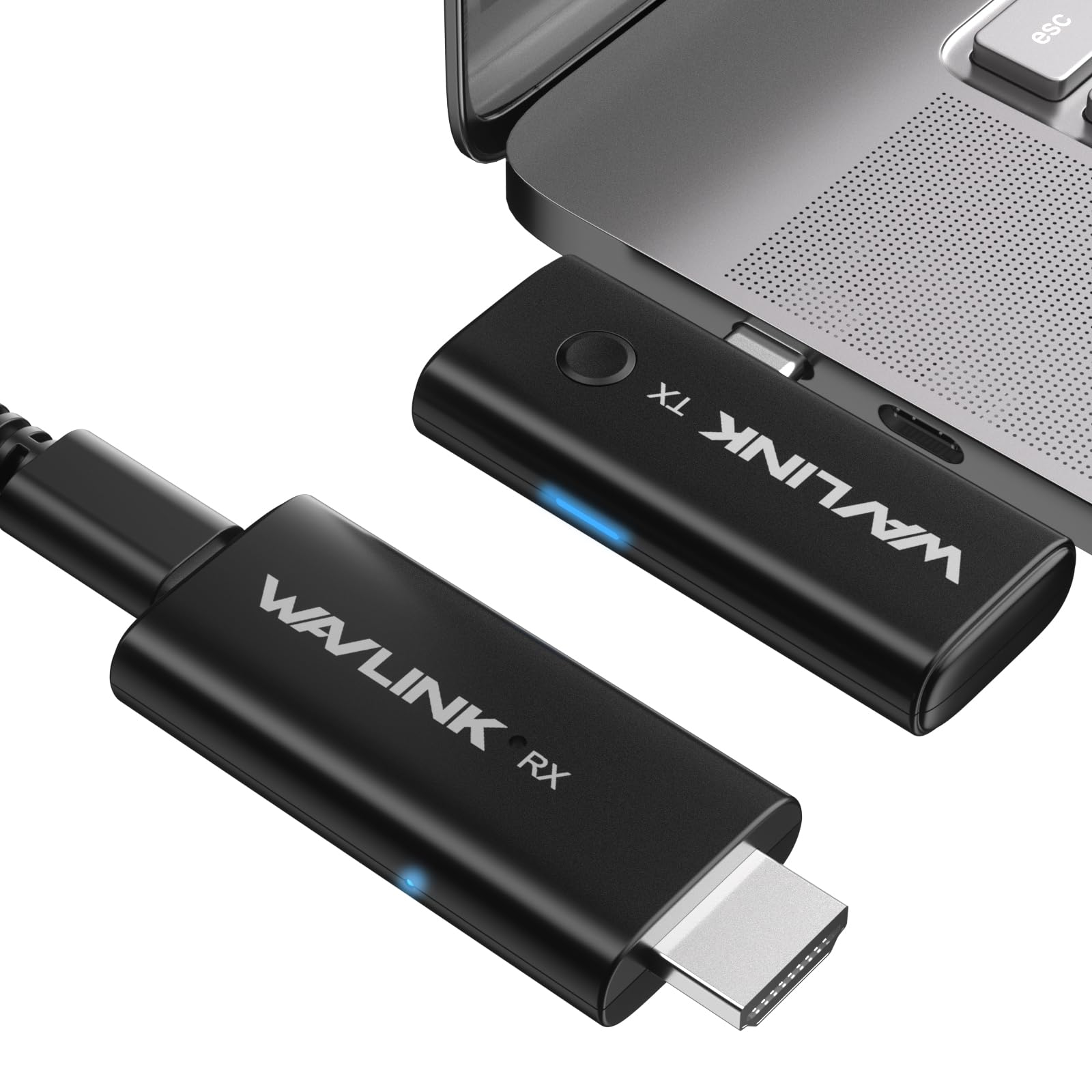WAVLINK Trasmettitore e ricevitore HDMI wireless, estensore HDMI wireless