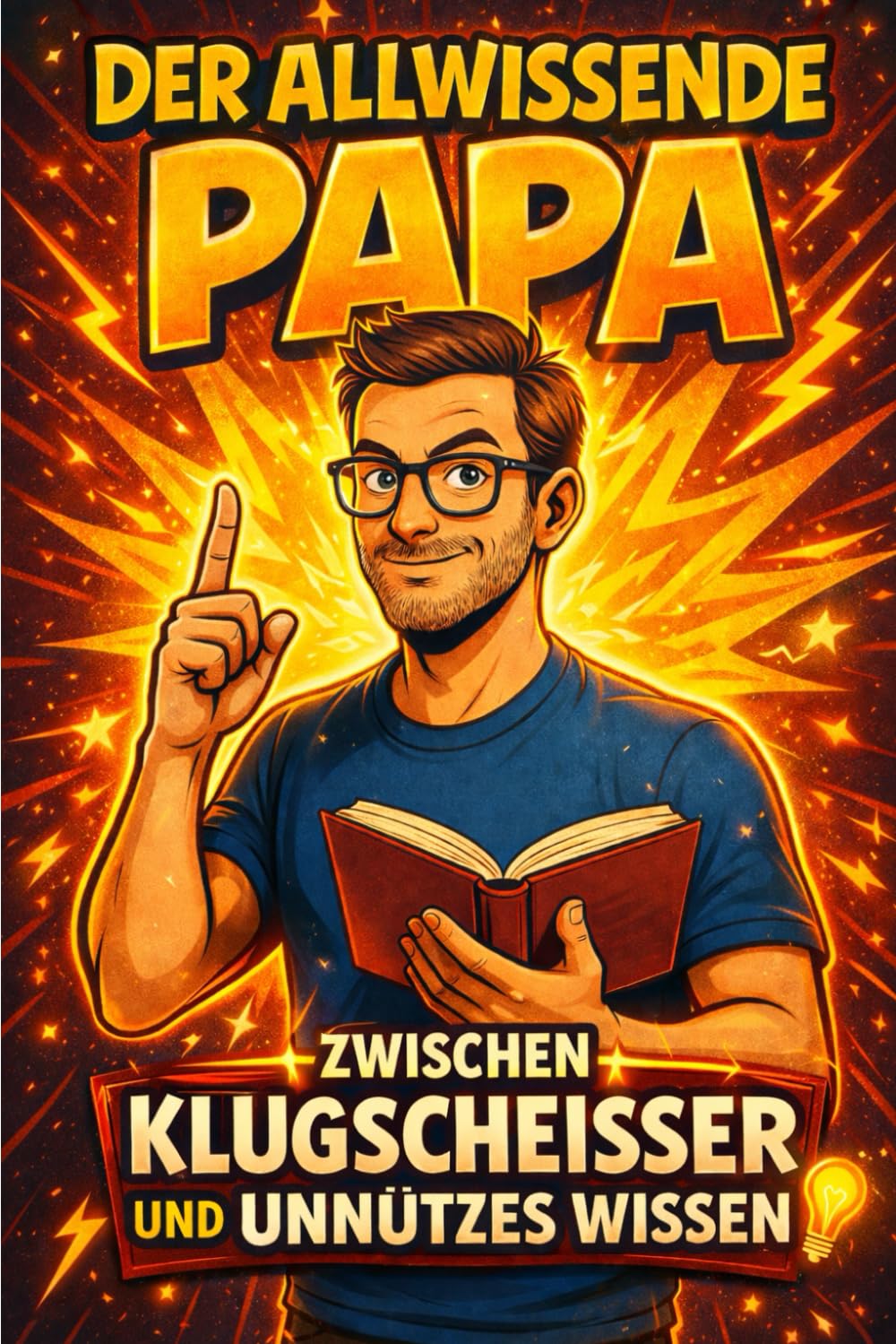 DER ALLWISSENDE PAPA: Zwischen Klugscheißer und unnützem Wissen Die lustigsten Fakten, Sprüche und Besserwisser-Momente