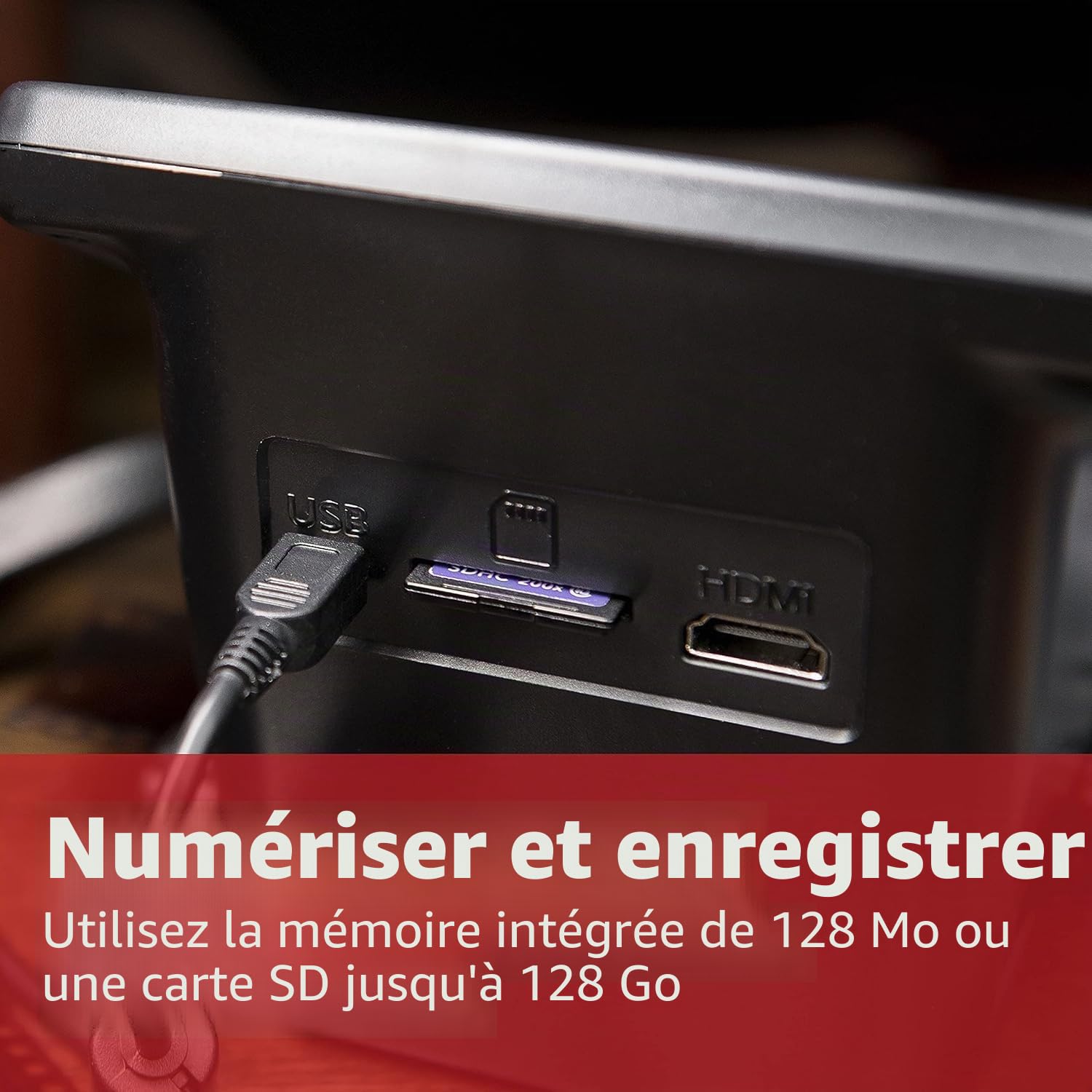 Magnasonic Numériseur de Films Tout-en-Un 24MP avec Grand Écran 5" et HDMI, Convertit Les Films 35mm/126/110/Super 8 et Les Diapositives 135/126/110 en Photos Numériques, Mémoire Intégrée (FS71)