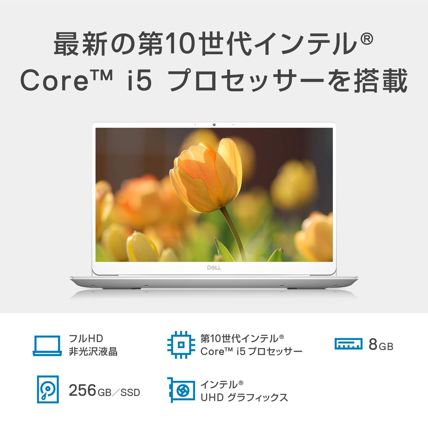 Amazon.co.jp: Dell ノートパソコン Inspiron 14 5490 シルバー 