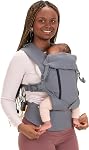 Beco 8 Baby Carrier Newborn to Toddler - Cool Hybrid Baby Body Carrier - Baby Carrier Backpack & Baby Front Carrier with Adjustable Seat - Ergonomic Baby Holder Carrier 7-45 lbs (Teal)