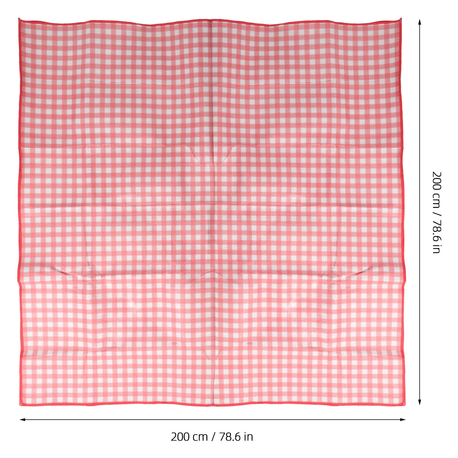 Zerodeko Mantas de Playa y Picnic extragrandes Impermeables Rojas |